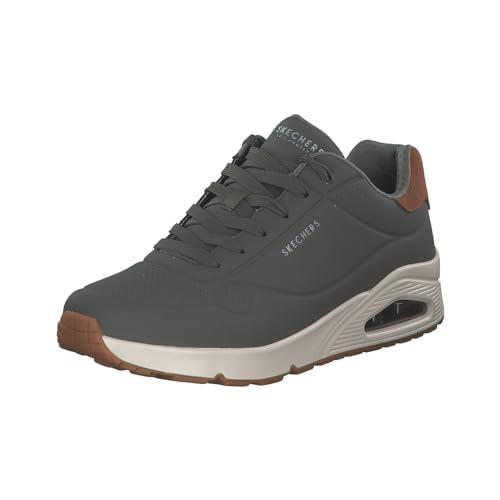 Skechers Sneaker Uomo Uno Suited on Air, Oliva, 42 EU