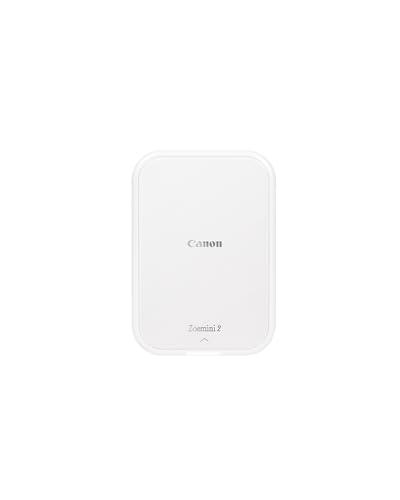 Canon Zoemini 2: Piccole Stampe, Grandi Risultati - Stampante Fotografica Portatile per Smartphone - Mini Stampante Fotografica Compatta e Wireless - Ricarica Rapida via USB C e Bluetooth - Bianco
