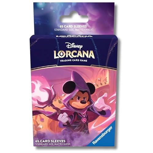 Ravensburger - Disney Lorcana TCG: Set 8 Bustine Carte Protettive Collezionabili Reign Of Jafar | 65 Bustine Protettive Carte Disney Lorcana | Card Sleeves Di Dimensioni 63 X 88 Mm