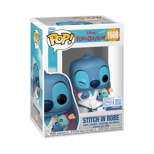 Funko Pop! Disney: Lilo & Stitch - Stitch in Robe - Figura in Vinile da Collezione - Idea Regalo - Merchandising Ufficiale - Giocattoli per Bambini e Adulti - Movies Fans
