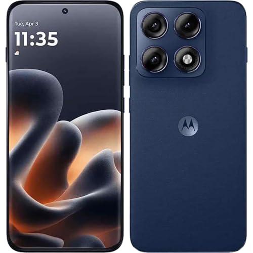 Motorola Edge 70 Pro Dual-SIM, 512 GB ROM + 12 GB di RAM (solo GSM | No CDMA), smartphone 5G sbloccato in fabbrica (Pantone Titan), versione internazionale