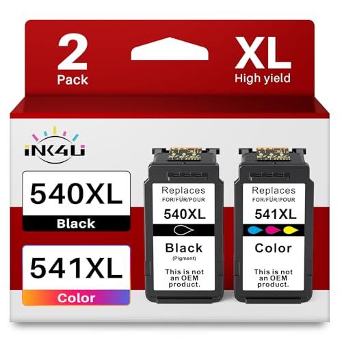 PG-540XL CL-541XL Cartucce Compatibili per Cartucce canon 540 541 XL PG540 e CL541 per Pixma TS5150 TS5151 TS5100 MG3650 MG3650S MG3600 MG4250 MX475 MX395 MX535(Nero e Colore)