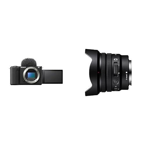 Sony ZV-E10 II Vlog camera APSC con obiettivo intercambiabile + Obiettivo APS-C-Power Zoom con attacco E-mount 10-20mm F4 G