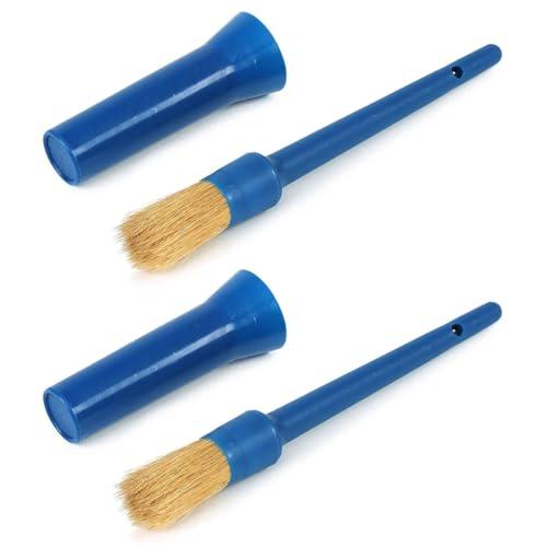 AOEVUIR 2pcs Spazzola per zoccoli di cavallo Spazzola per zoccoli con cappuccio in pelo di maiale Spazzola per zoccoli per cura degli zoccoli