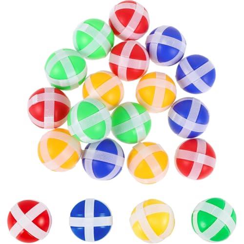 20 palline adesive per bersaglio da freccette, freccette per interni ed esterni, freccette bersaglio sticky ball da 3,4 cm, adatte per bambini grandi e piccoli, regalo di compleanno.
