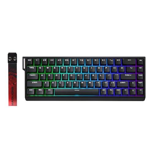 YUNZII x MADLIONS MAD68 HE Tastiera da Gioco Meccanica Magnetica Cablata a Innesco Rapido 60% Interruttori Magnetici a Effetto Hall, Keycaps RGB in PBT, Frequenza di Polling 8K Hz
