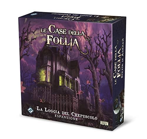 Asmodee - Le Case della Follia: La Loggia del Crepuscolo - Espansione Gioco da Tavolo, 1-5 Giocatori, 14+ Anni, Edizione in Italiano