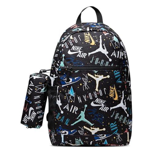 JORDAN Set Zaino e Astuccio Air Multicolor, School backpack, 9B0503-F69