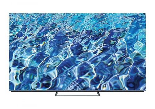 Haier H75M80FUX - TV 75 Pollici, Smart TV 4K QD-Mini LED DVB-T2 Wifi Nero Classe energetica D