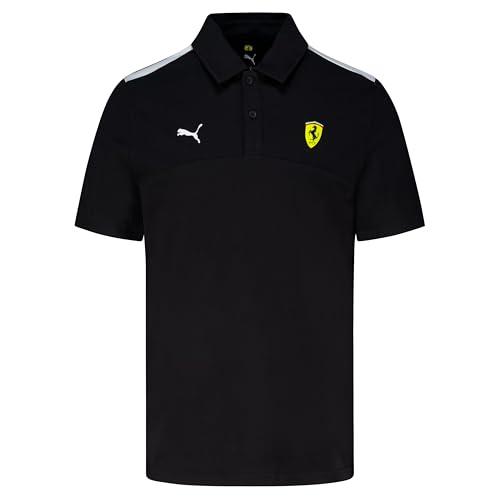 PUMA Scuderia Ferrari F1 Polo Classica Uomo - Nero - Taglia: M