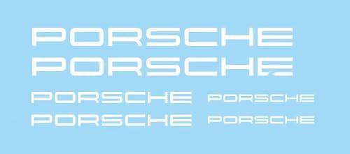 Generisch Adesivo adesivo per pinza freno auto bianco compatibile con pinza freno Porsche (bianco)