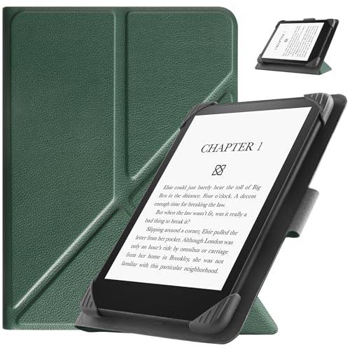 HGWALP Custodia universale per 6.8-7 pollici eReaders, sottile PU Custodia Cover con supporto compatibile con 6.8 pollici 7 pollici Kindle Paperwhite/Kobo/Voyaga/Lenovo/Sony eReaders-Mint