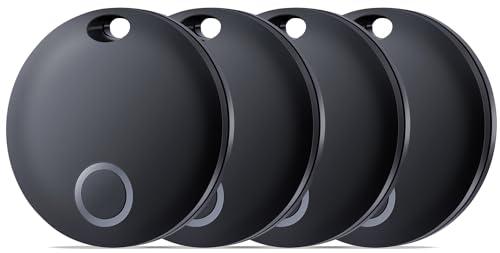 Reyke Smart Tag, Air Tracker Compatibile con Apple Find My (Solo iOS), Trova Oggetti per Gatti, Chiavi, Bagagli, valigie, Portafogli, Impermeabile IP67,4 Pezzi