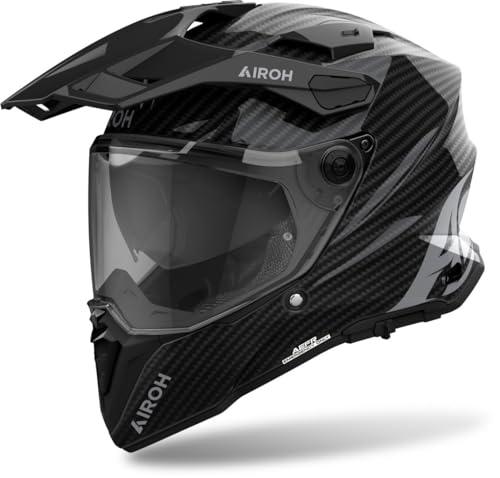 AIROH CASCO INTEGRALE COMMANDER 2 FULL CARBON GLOSS M
