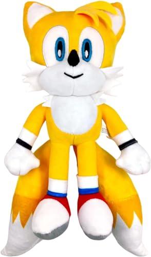 Play by Play Sonic Tails Classic Edition: Peluche Morbido da 80 cm e Sonic Rainbow da 28-30 cm (7 Edizioni)