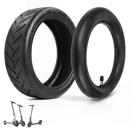 ANSENI Gomme Monopattino Xiaomi 8.5 pollici(8 1/2X2) Ruota 50/70-6.1,Copertone 20cm e Camera d´aria,Ruote di Ricambi per Monopattino Elettrico 8,5 Pollici per Scooter Xiaomi M365,Pro2,1S,Essential