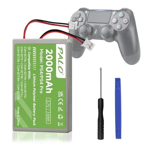 Batteria PS4 2000 mAh di ricambio per Sony PS4/PS4 Pro/PS4 Slim PS4 Dualshock 4 controller CUH-ZCT1E CUH-ZCT1H CUH-ZCT1U CUH-ZCT2 CUH-ZCT2U