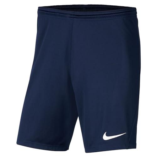 Nike Dry Park Pantaloncini Pantaloncini da Uomo, Uomo, Midnight Navy/White, L