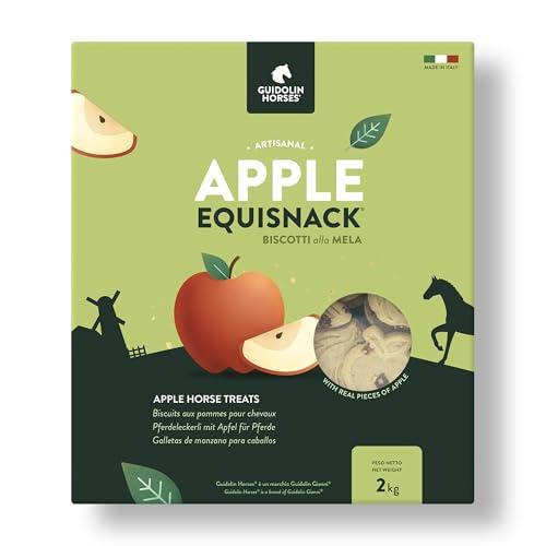 Guidolin Horses Apple Equisnack – Biscotti per Cavalli alla Mela Snack Naturale 2 kg