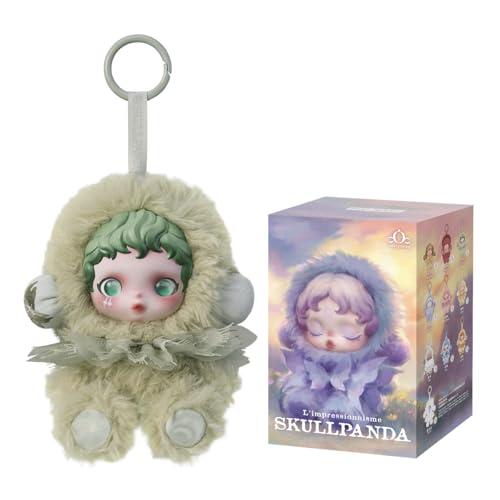 POP MART SKULLPANDA L’impressionnisme Series Plush Doll Personaggio d'Azione Giocattolo da Collezione Figura Regalo di Festa 1PC