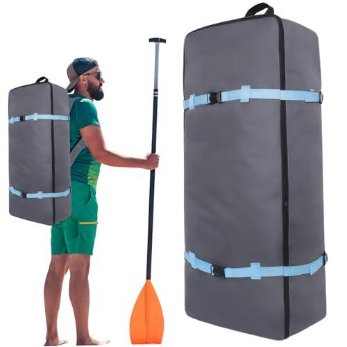 Borsa per paddle Board, 35.4x17.3x9.5 pollici in tessuto Oxford zaino per paddle board con manico, borsa per paddle board gonfiabile impermeabile, borsa da surf, borsa da viaggio per l'acqua esterna