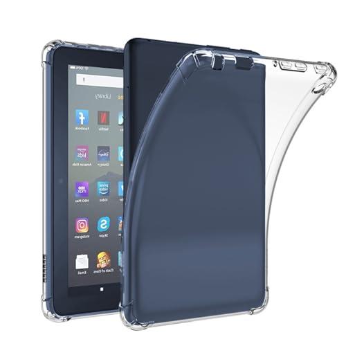 AWAVM Custodia trasparente per Kindle Lite 2019 da 6 pollici (Kindle 2019/6 pollici/K10/J9G29R), cover posteriore protettiva in silicone sottile e leggera per Kindle 10a generazione 2019