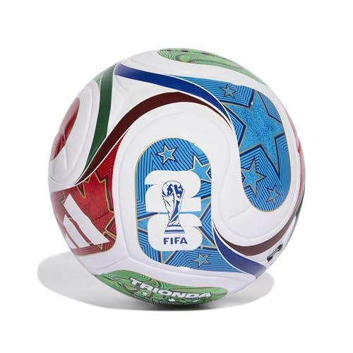 Adidas FIFA World Cup 26 Trionda League Ball Palla, Adulti Unisex, Bianco, 38 EU