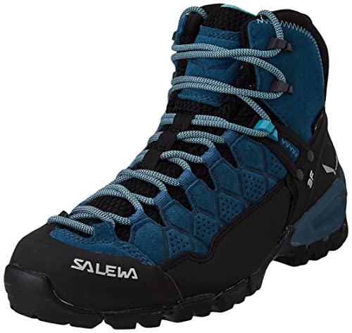 Salewa Alp Trainer Mid Gore-Tex Scarpone da Trekking Donna, Nero, 6
