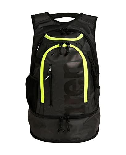 ARENA Fastpack 3.0 Zaino Sportivo da Piscina, Mare, Palestra e Sport, Borsa da Viaggio in Tessuto Idrorepellente con Spallacci Imbottiti, Scomparto per Scarpe e Indumenti Bagnati, 40 Litri