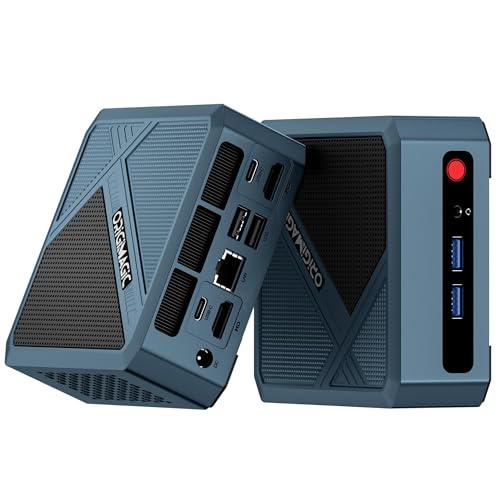 origimagic N2 Pro Mini PC Ryzen 7 6800H (8C/16T, fino a 4,7 GHz), 32 GB DDR5, 512 GB SSD Mini PC Desktop da Gioco, Pre-OS11 pro/WiFi 6E/BT5.2/2.5GLAN/4K UHD/Quad Display/PC per Casa, Ufficio