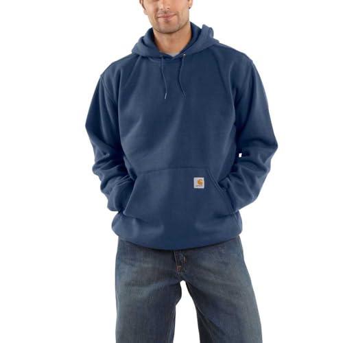 Carhartt Felpa Vestibilità Ampia, Media Pesantezza, Uomo, Blu (Nuovo Blu Navy), XXL