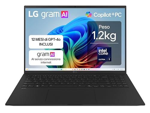LG gram AI 16Z90TL Copilot+ PC, Notebook 16