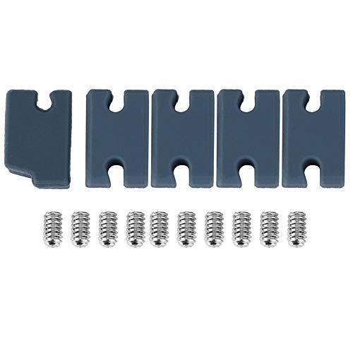5 PZ/Set Kit di compatibilità Pinna in PVC Scheda Riempimento Accessori per tavola da Surf FCS 2 Kit di compatibilità Pinna timone Kit di Regolazione Pinna Coda