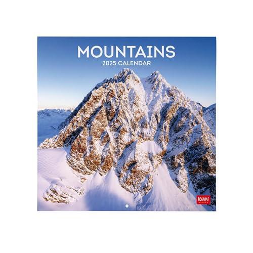 Legami - Calendario da Parete 2025 - Calendario da Muro Grande 30 x 29 cm, 12 Mesi e Planner Annuale, Spazio per Note e Appunti, 6 Lingue, Segni zodiacali e Festività internazionali