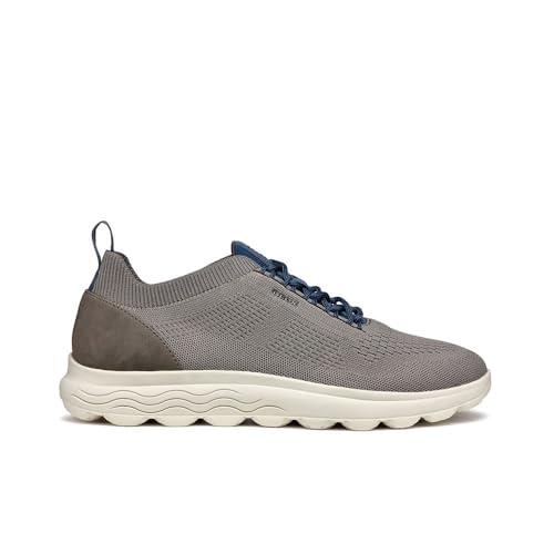 Geox U Spherica A, Scarpe da Ginnastica Uomo, Dove Grey Dk Avio, 43 EU