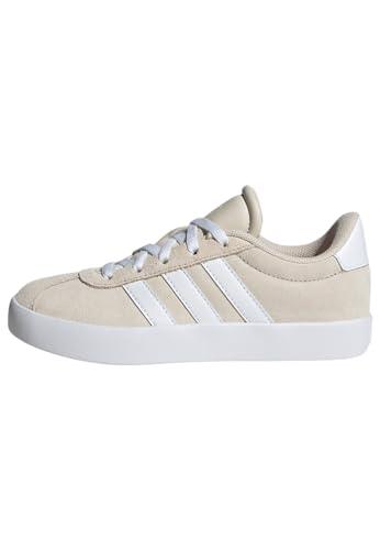 adidas Unisex - Bambini e Ragazzi VL Court 3.0 Shoes, Aluminium/Cloud White/Aluminium, 39 1/3 EU
