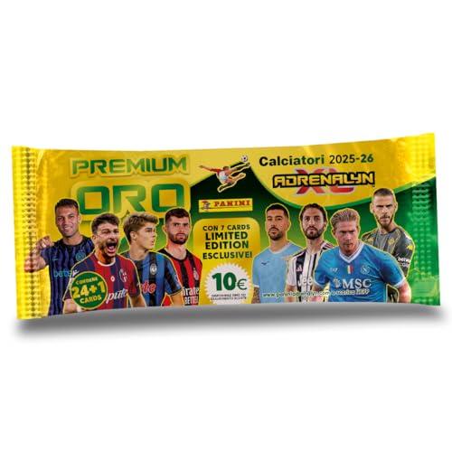 Calciatori Adrenalyn XL™ 2025-2026 - Bustina Premium Oro Panini