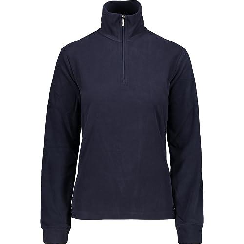 CMP - Felpa donna, Black Blue, XL