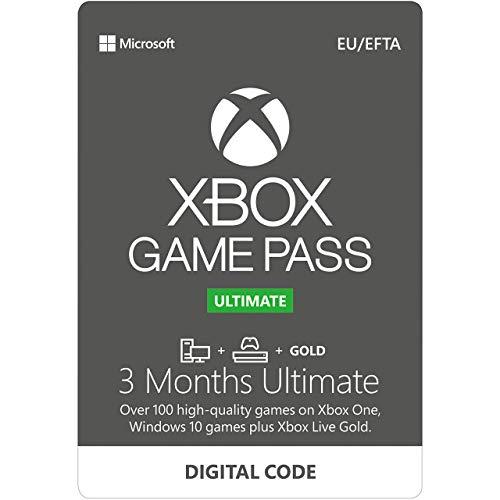 Microsoft XBOX GAME PASS Ultimate 3MONTH Scheda di gioco