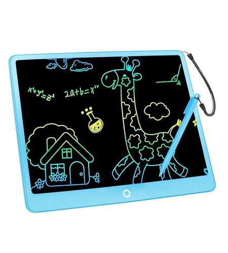 Tavoletta Grafica LCD, Lavagnetta Cancellabile Bambini 16 pollici, Tavoletta Grafica Bambini, Lavagna Magica per Regalo per Ragazze e Ragazzi dai 3 ai 9 Anni