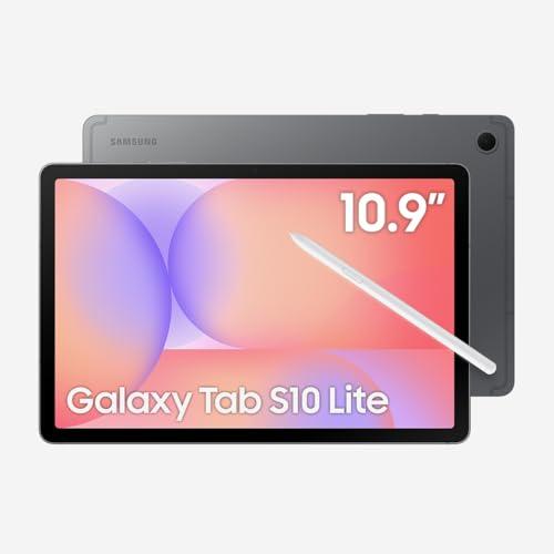 SAMSUNG Galaxy Tab S10 Lite con S-Pen | 128 GB, 6 GB di RAM, solo Wi-Fi | LCD da 11,9 pollici 90 Hz, tablet Android 15 WiFi 6, batteria per tutto il giorno | Modello internazionale X400 | Pacchetto