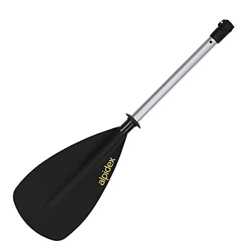 ALPIDEX Parti Ricambio Tavola SUP - Zaino Pinna Laccio Sicurezza Pagaia Pompa Kit Riparazione, Modello:Pagaia Componente A - White/Black