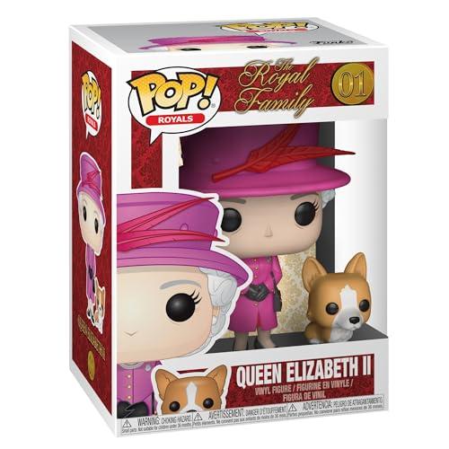 Funko POP! Queen Elizabeth II & Corgi Buddy: Royal Family - Figura in Vinile da Collezione - Idea Regalo - Merchandising Ufficiale - Giocattoli per Bambini e Adulti - Figura per i Collezionisti