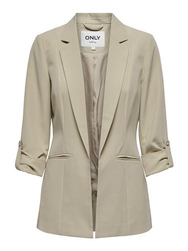 Only ONLKAYLE-ORLEEN 3/4 Blazer TLR, Blazer Donna, Beige (Oxford Tan), 42