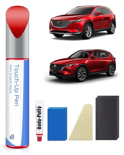 Kit 46 V Soul Red Crystal Metallic Tricoat vernice per Mazda – Corrispondenza esatta per chip e graffi