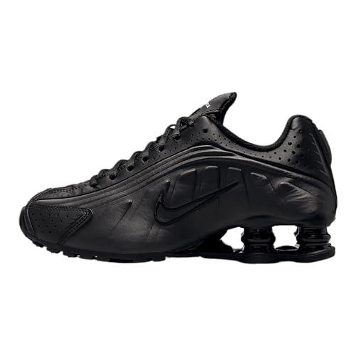 Nike Shox R4 - Scarpe per bambini grandi (CW2626-003, nero/nero/cremisi lucido/nero), Nero Nero Cremisi Lucido Nero, 38.5 EU
