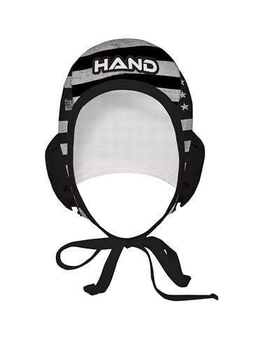 HAND SPORT Cuffia da Pallanuoto,Calottina Pallanuoto, MOD. Black USA Professional, Unisex.