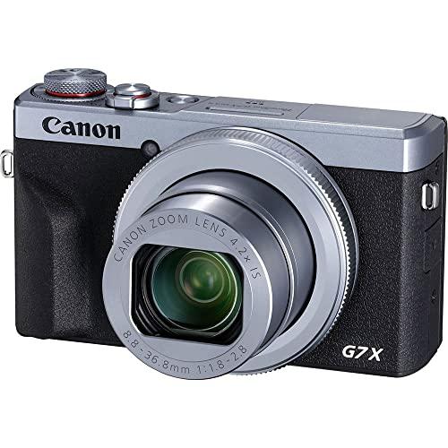 PowerShot G7 X Mark III Argento (20,1 MP, pieghevole 7,5 cm)