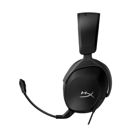 HyperX Cloud Stinger II Core, Cuffie da Gaming, Connessione Cablata a 3,5 mm, Audio Immersivo, Telaio in Plastica, Cuscinetti in Memory Foam Rivestiti in Tessuto, Adatto per PC, PS4 e PS5, Nero