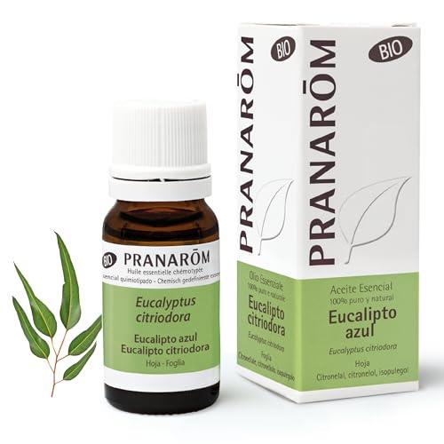 PRANARÔM - Olio Essenziale Eucalipto Citriodora BIO - Sollievo Naturale per Muscoli e Articolazioni - 100% Puro, Naturale e Chemotipato HECT - 10ml